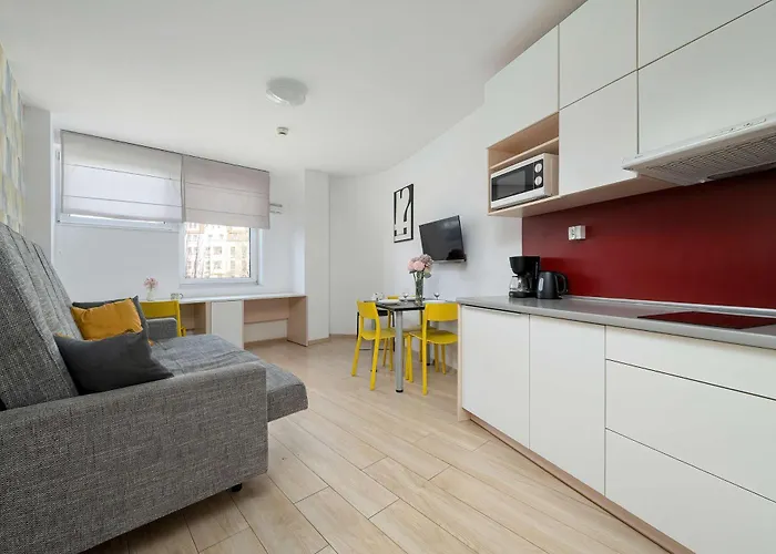 Funkcjonalny Praca Zdalna W Doskonalej Lokalizacji Wroclawia By Renters Apartamento